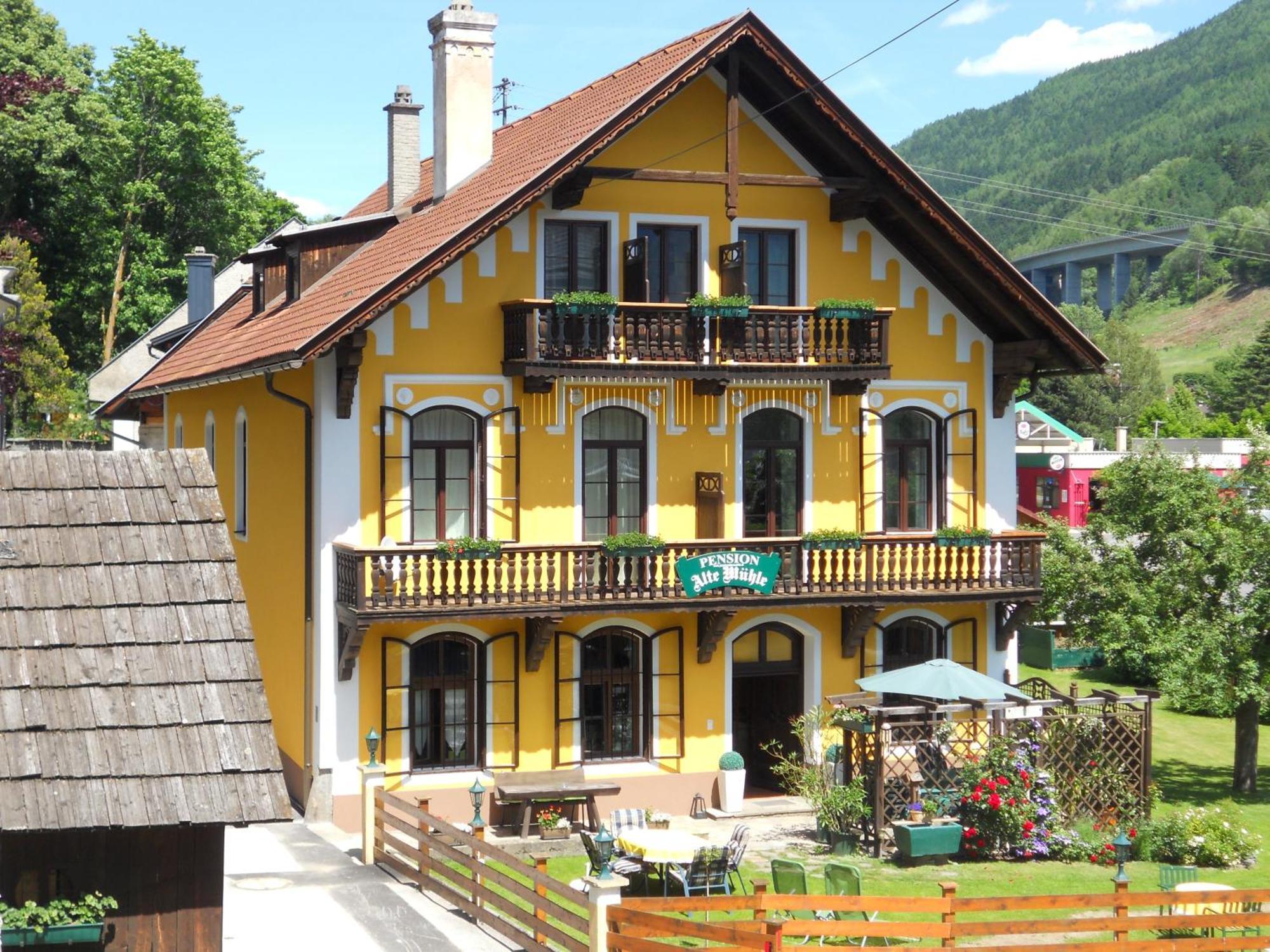 Pension Alte Muehle Gmund in Karnten Ngoại thất bức ảnh